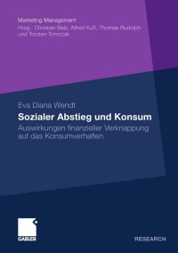 Cover image: Sozialer Abstieg und Konsum 9783834923561