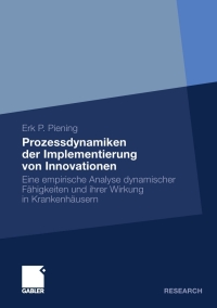 Cover image: Prozessdynamiken der Implementierung von Innovationen 9783834926265