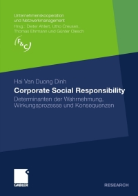 Cover image: Corporate Social Responsibility 9783834926159