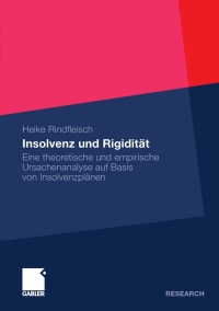 Immagine di copertina: Insolvenz und Rigidität 9783834927088