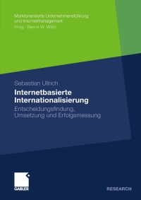 Cover image: Internetbasierte Internationalisierung 9783834926494