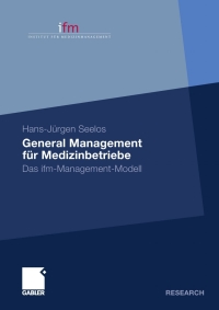 Cover image: General Management für Medizinbetriebe 9783834926906