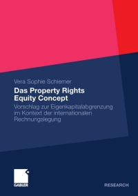Cover image: Das Property Rights Equity Concept 9783834928351