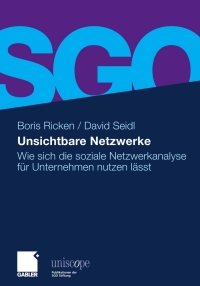 Cover image: Unsichtbare Netzwerke 9783834922335