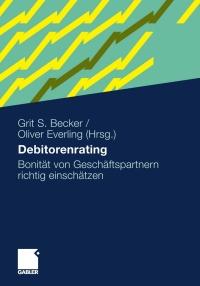 Cover image: Debitorenrating 1st edition 9783834920706