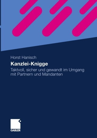 Cover image: Kanzlei-Knigge 9783834923400