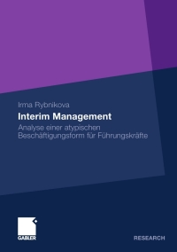 Imagen de portada: Interim Management 9783834923103