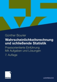 表紙画像: Wahrscheinlichkeitsrechnung und schließende Statistik 7th edition 9783834927620