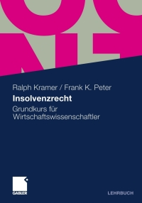 Cover image: Insolvenzrecht 9783834918161