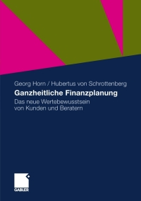 Imagen de portada: Ganzheitliche Finanzplanung 9783834926944