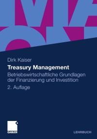 Cover image: Treasury Management 2nd edition 9783834926746