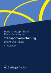 Cover image: Transportversicherung 4th edition 9783834910646