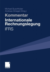 صورة الغلاف: Internationale Rechnungslegung - IFRS 1st edition 9783834919892