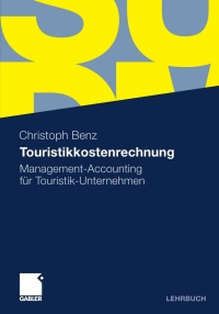 Cover image: Touristikkostenrechnung 9783834927255