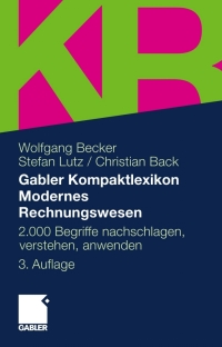 Cover image: Gabler Kompaktlexikon Modernes Rechnungswesen 3rd edition 9783834927972