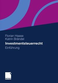 Cover image: Investmentsteuerrecht 9783834927163