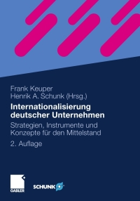 Imagen de portada: Internationalisierung deutscher Unternehmen 2nd edition 9783834923301