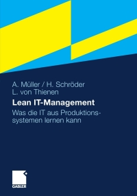 Cover image: Lean IT-Management 9783834929105