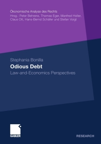 Cover image: Odious Debt 9783834929938