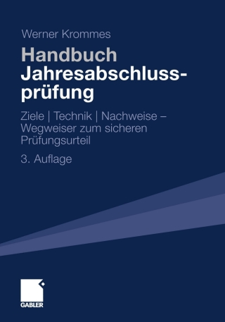 Omslagafbeelding: Handbuch Jahresabschlussprüfung 3rd edition 9783834926043