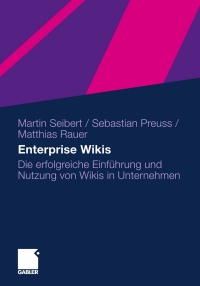 Titelbild: Enterprise Wikis 9783834928276