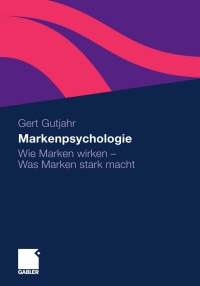 Cover image: Markenpsychologie 9783834931801