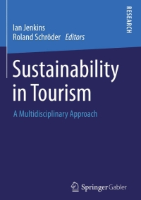 Cover image: Sustainability in Tourism 9783834928061