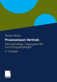 صورة الغلاف: Praxiswissen Vertrieb 4th edition 9783834925343
