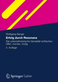 Cover image: Erfolg durch Resonanz 4th edition 9783834933669