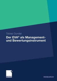 Cover image: Der EVA® als Management- und Bewertungsinstrument 9783834933751