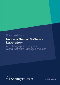 Omslagafbeelding: Inside a Secret Software Laboratory 9783834933867