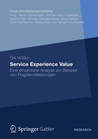 Cover image: Service Experience Value 9783834933942