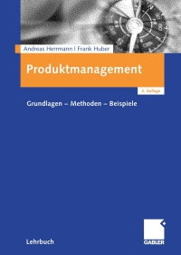 Cover image: Produktmanagement 2nd edition 9783409125505