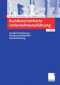 Imagen de portada: Kundenorientierte Unternehmensführung 6th edition 9783834910264