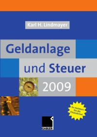 Cover image: Geldanlage und Steuer 2009 9783834909930