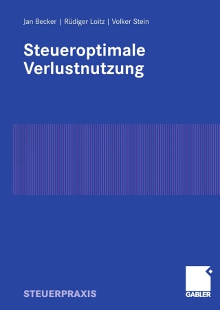 Titelbild: Steueroptimale Verlustnutzung 9783834906212