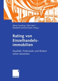 Imagen de portada: Rating von Einzelhandelsimmobilien 1st edition 9783834909121