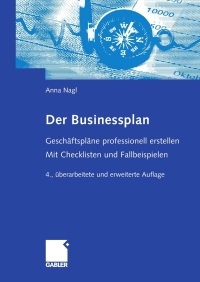 Titelbild: Der Businessplan 4th edition 9783834911544