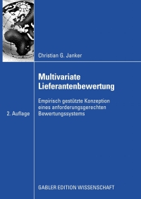 表紙画像: Multivariate Lieferantenbewertung 2nd edition 9783834911568