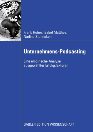 Cover image: Unternehmens-Podcasting 9783834912275
