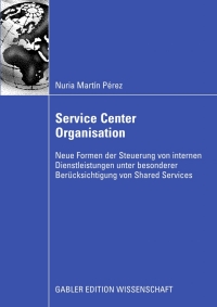 Cover image: Service Center Organisation 9783834912701