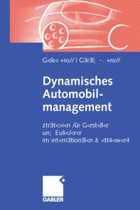 Titelbild: Dynamisches Automobilmanagement 9783834906434