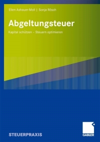 Cover image: Abgeltungsteuer 9783834909053