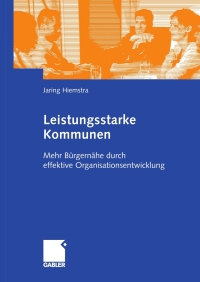 Cover image: Leistungsstarke Kommunen 9783834911520