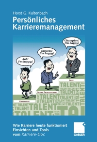 Imagen de portada: Persönliches Karrieremanagement 9783834911131