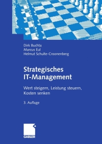 Imagen de portada: Strategisches IT-Management 3rd edition 9783834912060