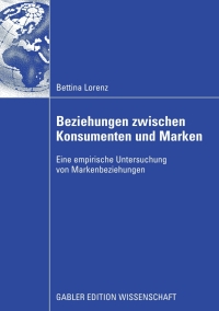 Titelbild: Beziehungen zwischen Konsumenten und Marken 9783834914521