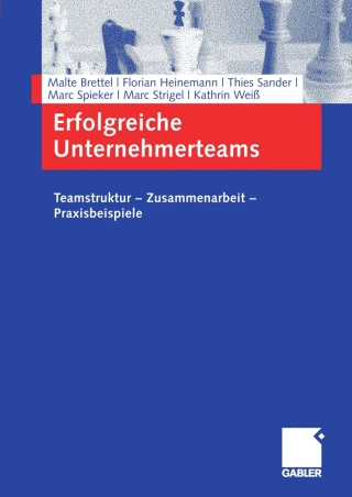 Imagen de portada: Erfolgreiche Unternehmerteams 9783834903020