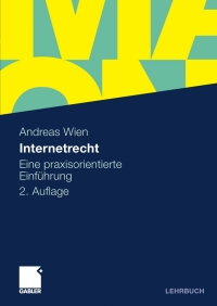 Cover image: Internetrecht 2nd edition 9783834915023