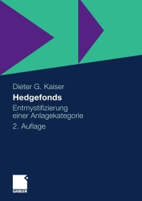 Cover image: Hedgefonds 2nd edition 9783834913883